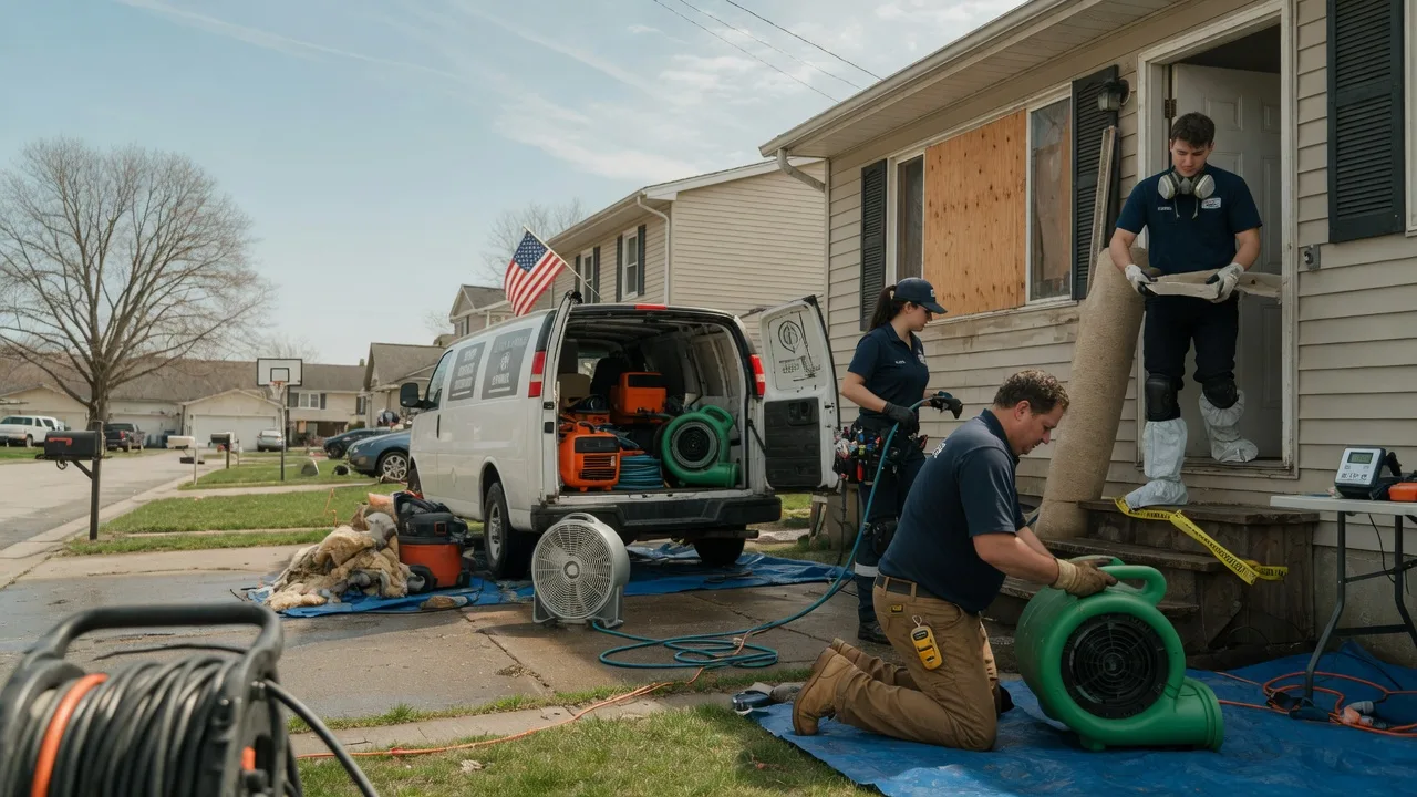 Water Damage Restoration in Middleburg, PA near me